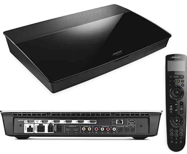 Bose LifeStyle 650, sistema de cine en casa para soñar 3 Bose LifeStyle 650: consola negra, mando a distancia y conexiones traseras