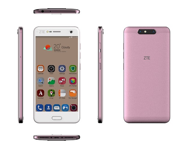 ZTE Blade V8 rosa