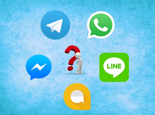 WhatsApp, Telegram, Facebook Messenger, Line y Google Allo. ¿Cuál es mejor?
