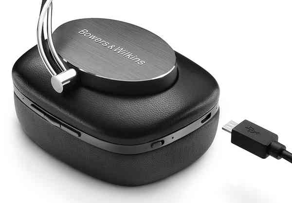 Bowers Wilkins P7 Wireless, auriculares inalámbricos de lujo 2 Bowers Wilkins P7 Wireless, carga y botones