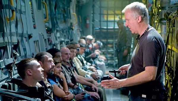 James Cameron en rodaje Avatar