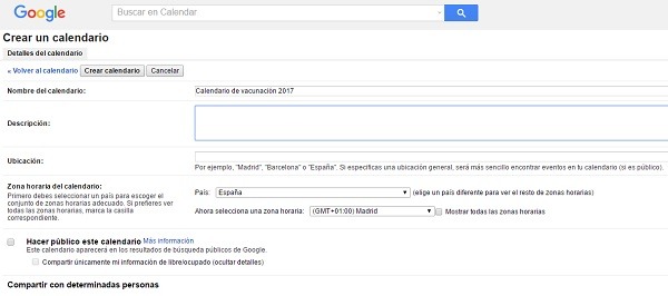 calendario vacunación google calendar