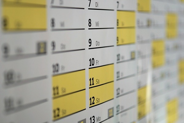 calendario vacaciones trabajo