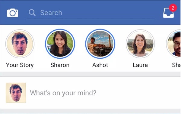 Facebook copiará las historias de Instagram y Snapchat