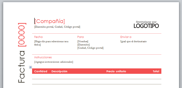 Aquã Tienes 20 Plantillas Para Hacer Facturas En Word