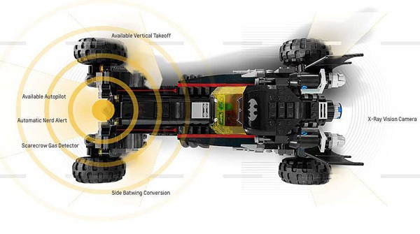 El Batmóvil de Lego Batman Movie se convierte en realidad 3 Batman Lego Chevrolet