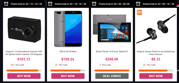 Las mejores ofertas flash de Gearbest 2 gearbest ofertas