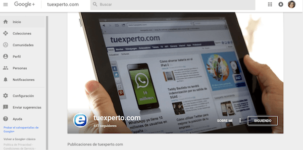 google+ tuexperto