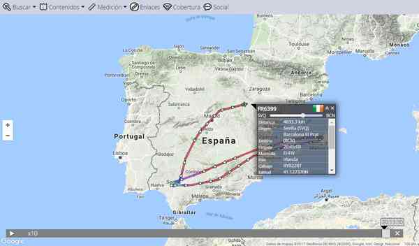 Cómo seguir el vuelo de un avión en directo 6 Web localizatodo