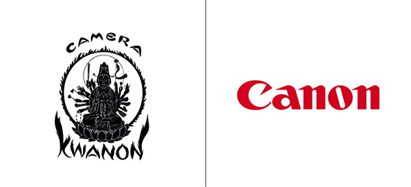 Así eran los logos de estas marcas famosas 5 canon