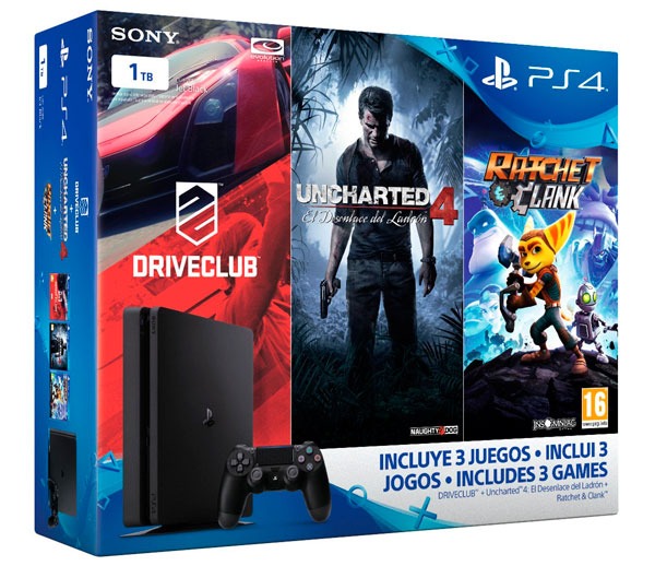 ps4 slim 1 tb 3 juegos