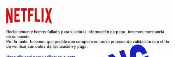 El timo de Netflix del que ha alertado la Policía Nacional 3 netflix phishing mensaje