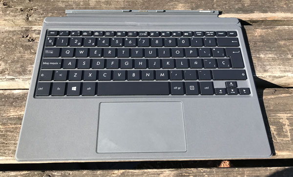 analisis asus transformer 3 pro teclado