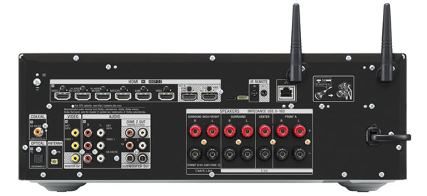 Sony STR-DN1080, receptor AV con Dolby Atmos y compatible con 4K HDR 2 sony str-dn1080 conexiones