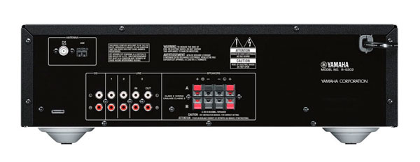 Yamaha R-S202D, receptor estéreo económico con Bluetooth 2 yamaha r-s202d trasera