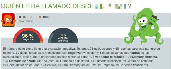 Responderono.es, la página para reconocer las llamadas basura