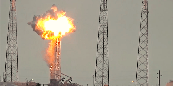 Space X lanza su primer cohete tras la última explosión 2 Explosión Falcon 9