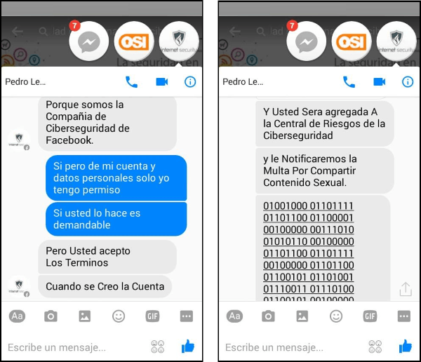 OSI estafa