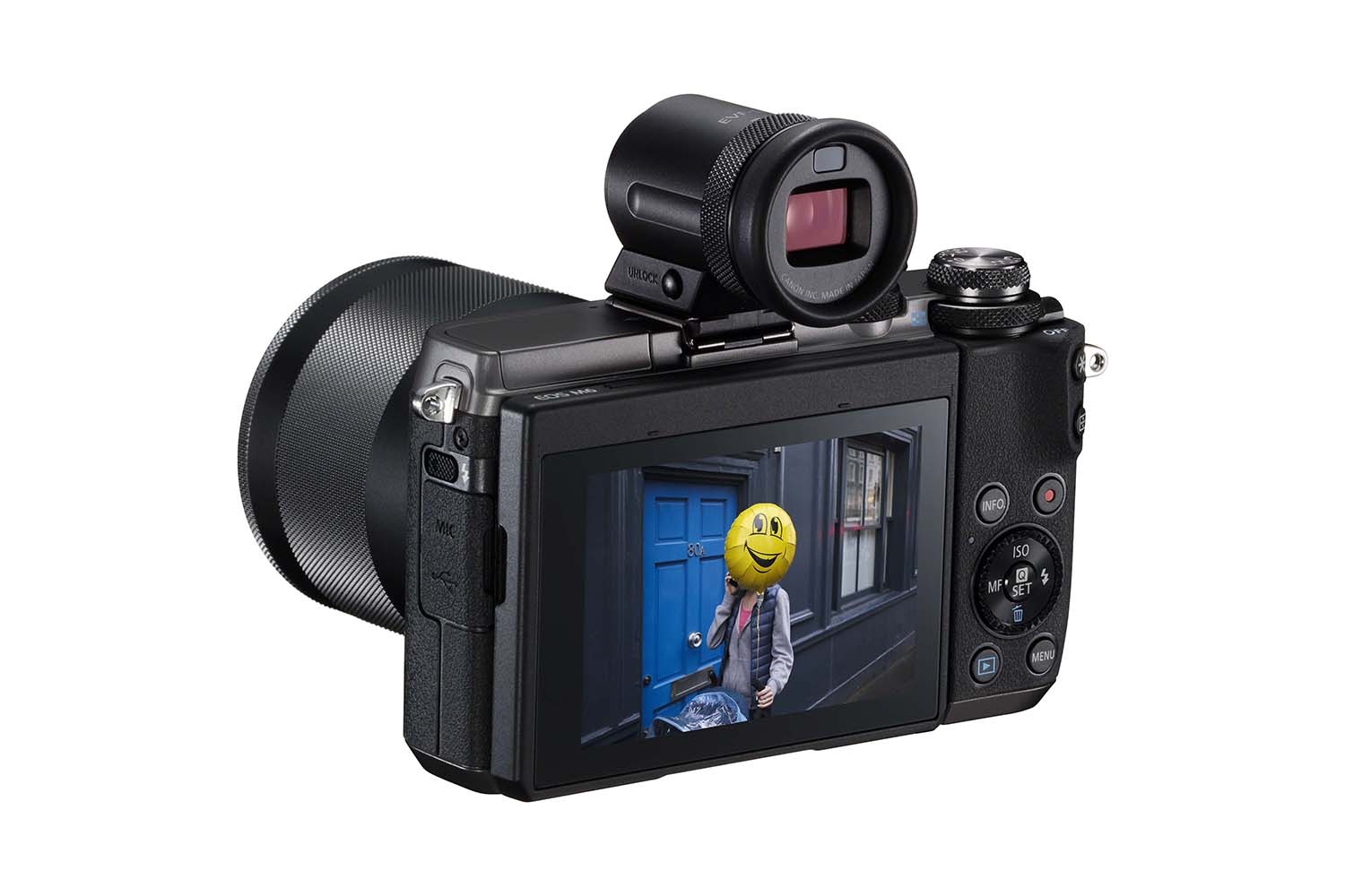 Canon EOS M6, cámara sin espejo con tecnologí­a Dual Pixel CMOS AF 9