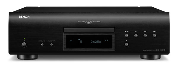 Denon DCD-1600NE, reproduce tus CDs con la máxima calidad 2 denon dcd-1600ne negro frontal
