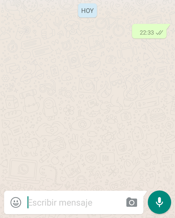 Trucos WhatsApp - Enviar mensajes vací­os
