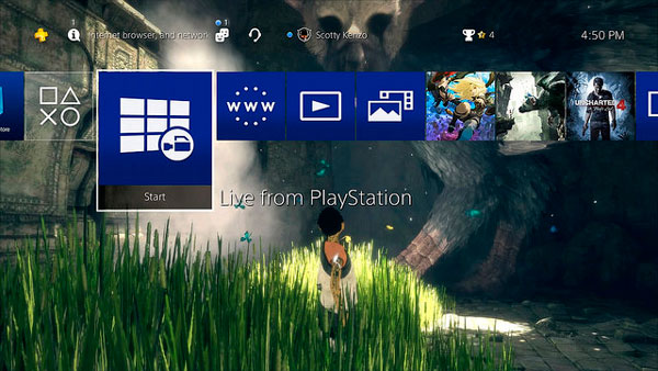 actualizacion 4.50 ps4 wallpaper