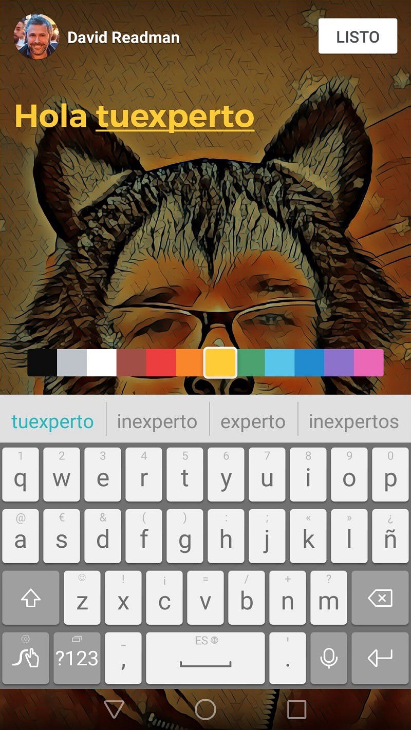 Facebook Stories, cómo enviar y editar vídeos a lo Instagram 29 Facebook Stories texto