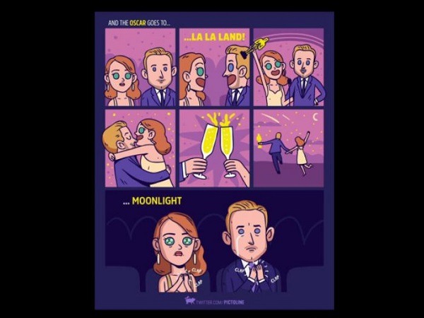 Los mejores memes de la ceremonia de los Oscars 4 la la land en la vida real