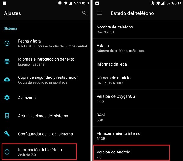 Como activar el juego oculto en Android Nougat 2 captura nougat juego