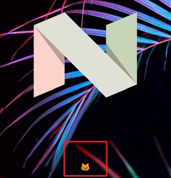 Como activar el juego oculto en Android Nougat 3 captura nougat juego