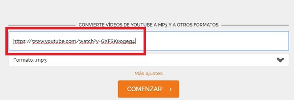 pegar url