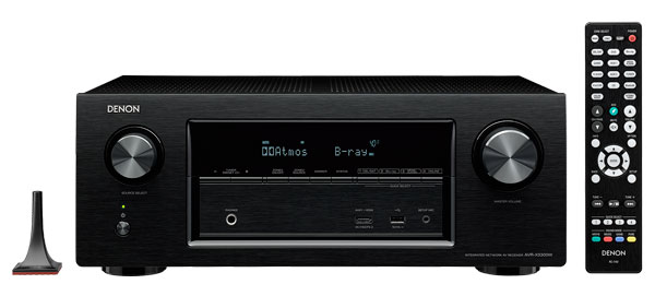 Denon AVR-X3300W, receptor AV en red con avanzado procesador DSP 2 denon avr-x3300w frontal