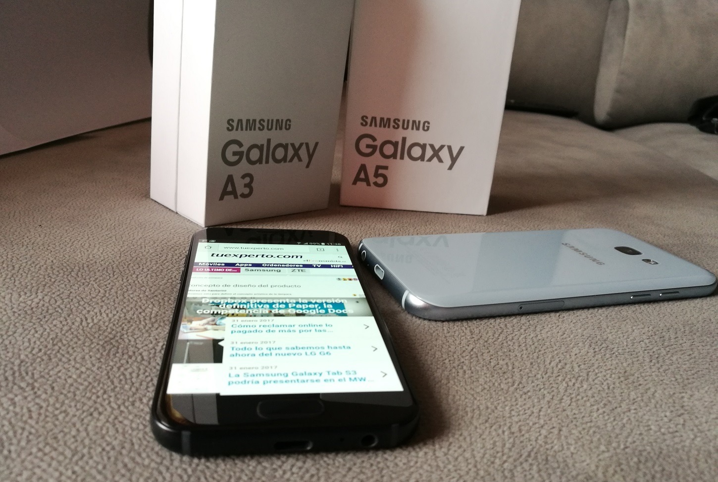 Samsung Galaxy A3 2017 vs Samsung Galaxy A5 2017