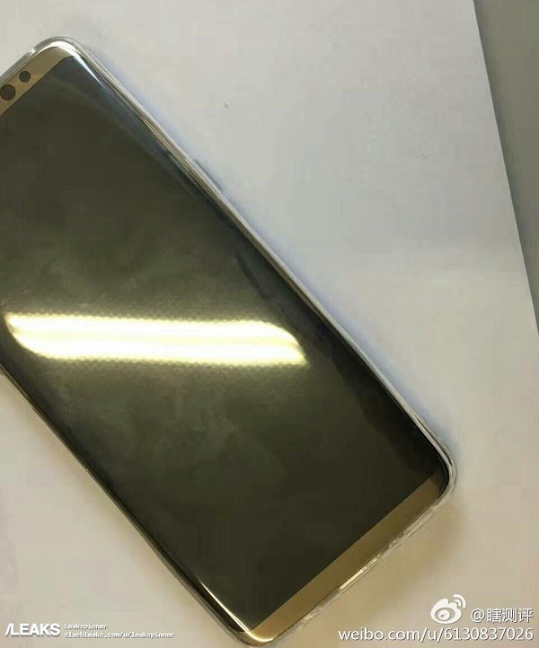 Samsung Galaxy S8 dorado