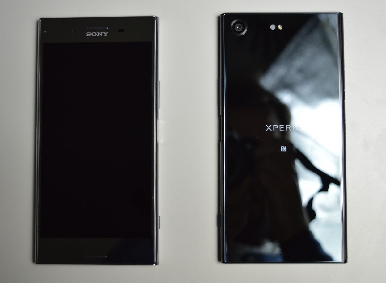 Sony xperia xz frontal y dorso