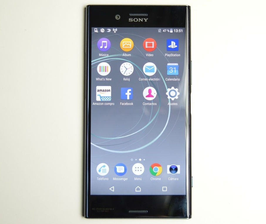 sony xperia xz pantalla