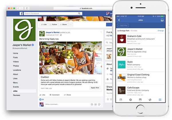 Pronto podrás buscar trabajo desde el propio Facebook 2 empleo facebook