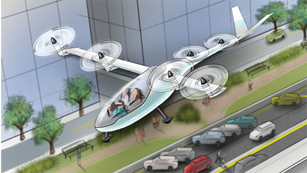 Uber Elevate Taxi volador
