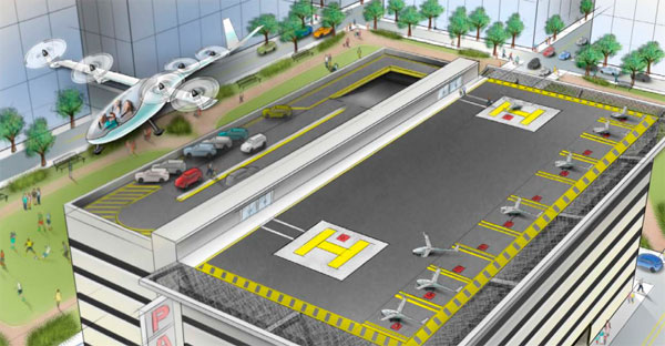 Uber ficha un ingeniero de la NASA para crear taxis voladores