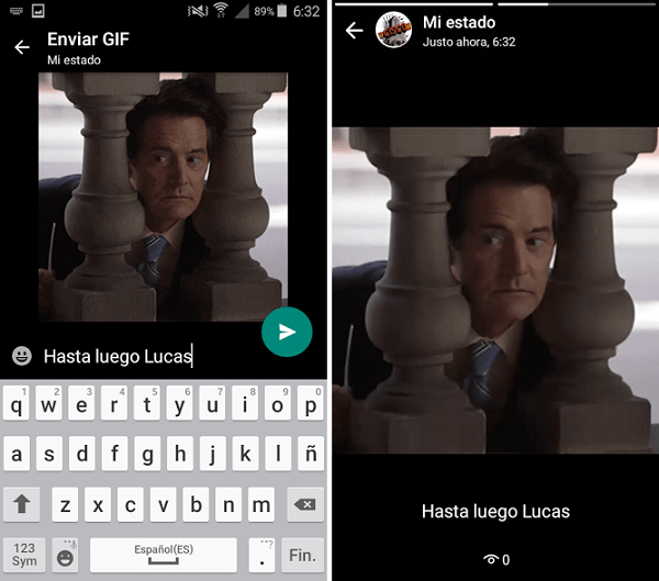 estados whatsapp gif y ví­deo