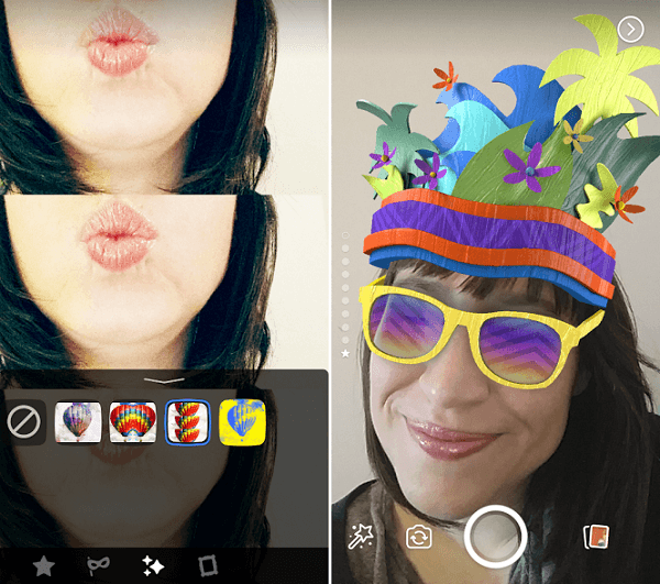 Estos son los mejores filtros de Facebook Stories 3 Estos son los mejores filtros de Facebook Stories 1