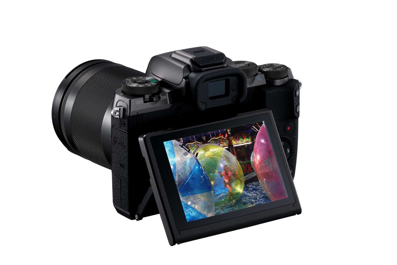 Canon EOS M5 pantalla