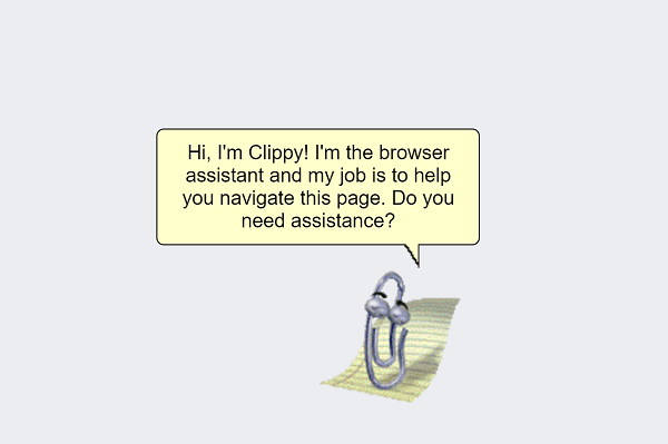 Clippy en Chrome