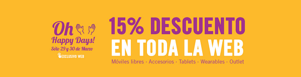 Las mejores ofertas para aprovechar los Oh Happy Days de Phone House
