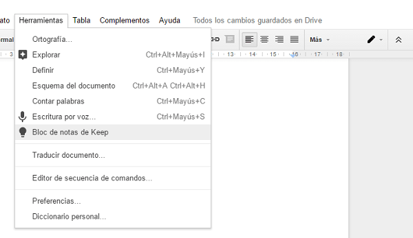 Google Keep, para qué sirve y cómo se usa en Google Docs 6 google keep docs