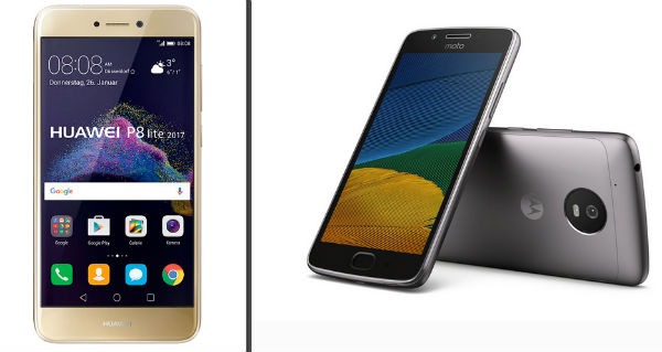 Comparativa Huawei P8 Lite 2017 vs Motorola Moto G5