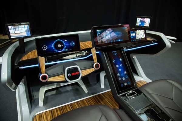 El coche de Bosch se quiere convertir en tu segundo hogar 2 Concept car Bosch en MWC 2017
