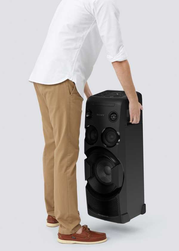 Sony High Power Audio, sistemas para animar cualquier fiesta 2 Sony MHC-V50D portatil