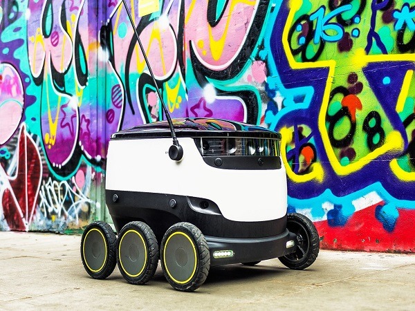 Domino’s trae a Europa la entrega de pizzas en robots con ruedas