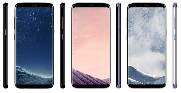 galaxy s8 colores